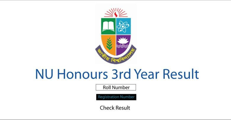 NU Honours 3rd Year Result