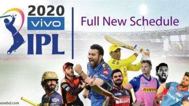 Vivo IPL 2020 New Fixtures