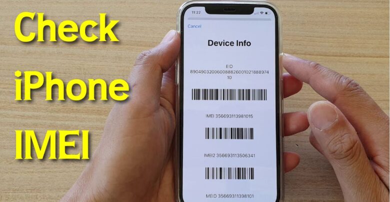 Check iPhone IMEI