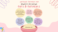 National Oatmeal Day - HD Images and Wallpaper