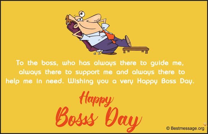 Happy Boss Day Messages greetings Images