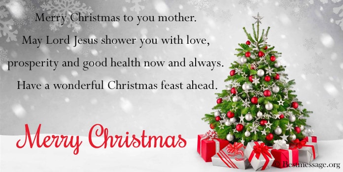 Christmas Card Messages Wishes Mother